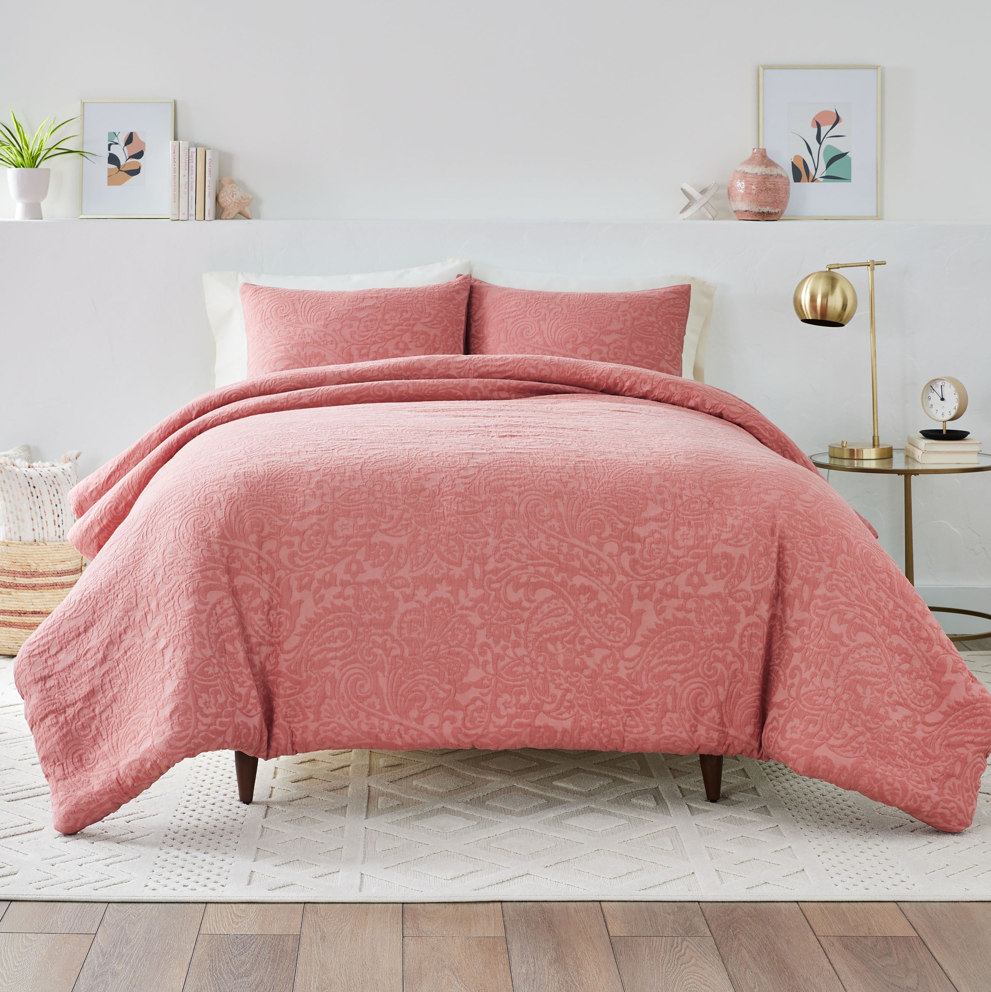 Better Homes Gardens 3 Piece Red Yarn Dye Stripe Com