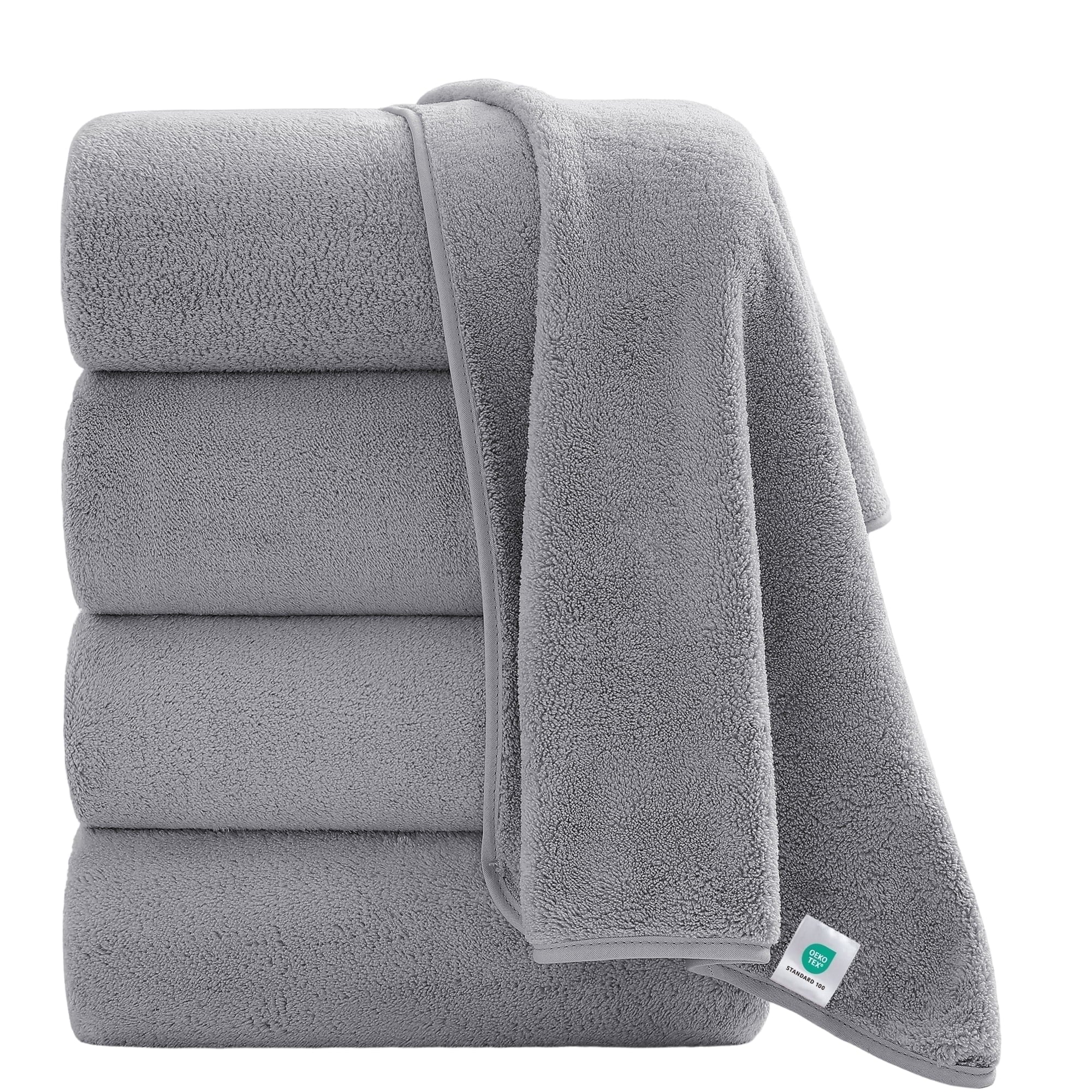 Jessy Home 4 Pack Oversized Bath Sheet Towels 700 Gs