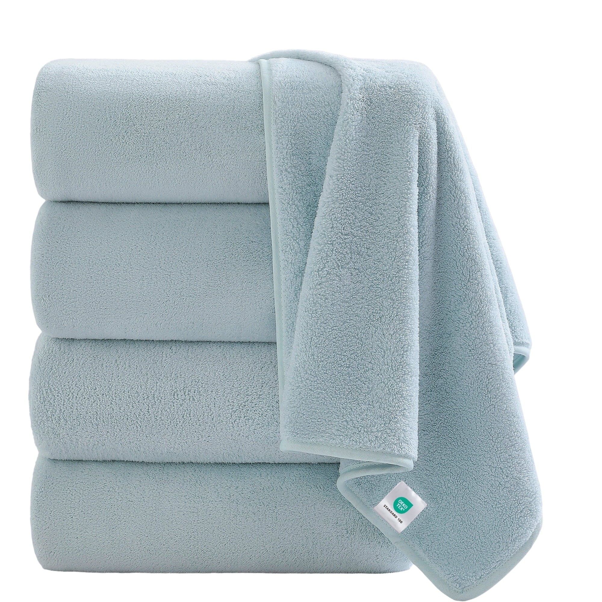 Jessy Home 4 Pack Oversized Bath Sheet Towels 700 Gs