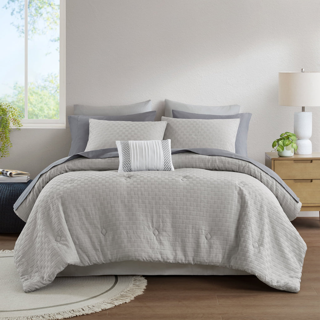 Mainstays All In One Reversible Comforter And Sheet