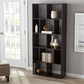 June Mainstays Modern 12-Cube Square Shelf Bookcase, White