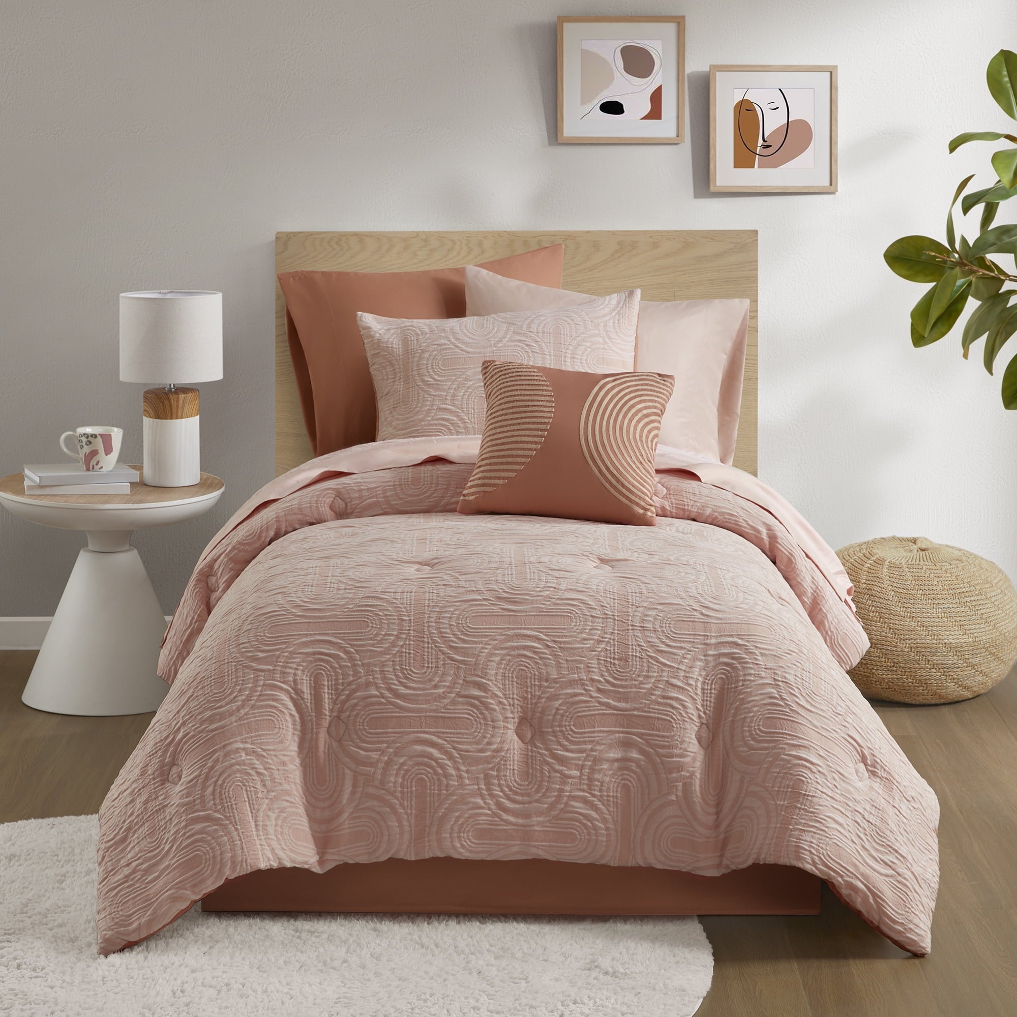 Mainstays All In One Reversible Comforter And Sheet