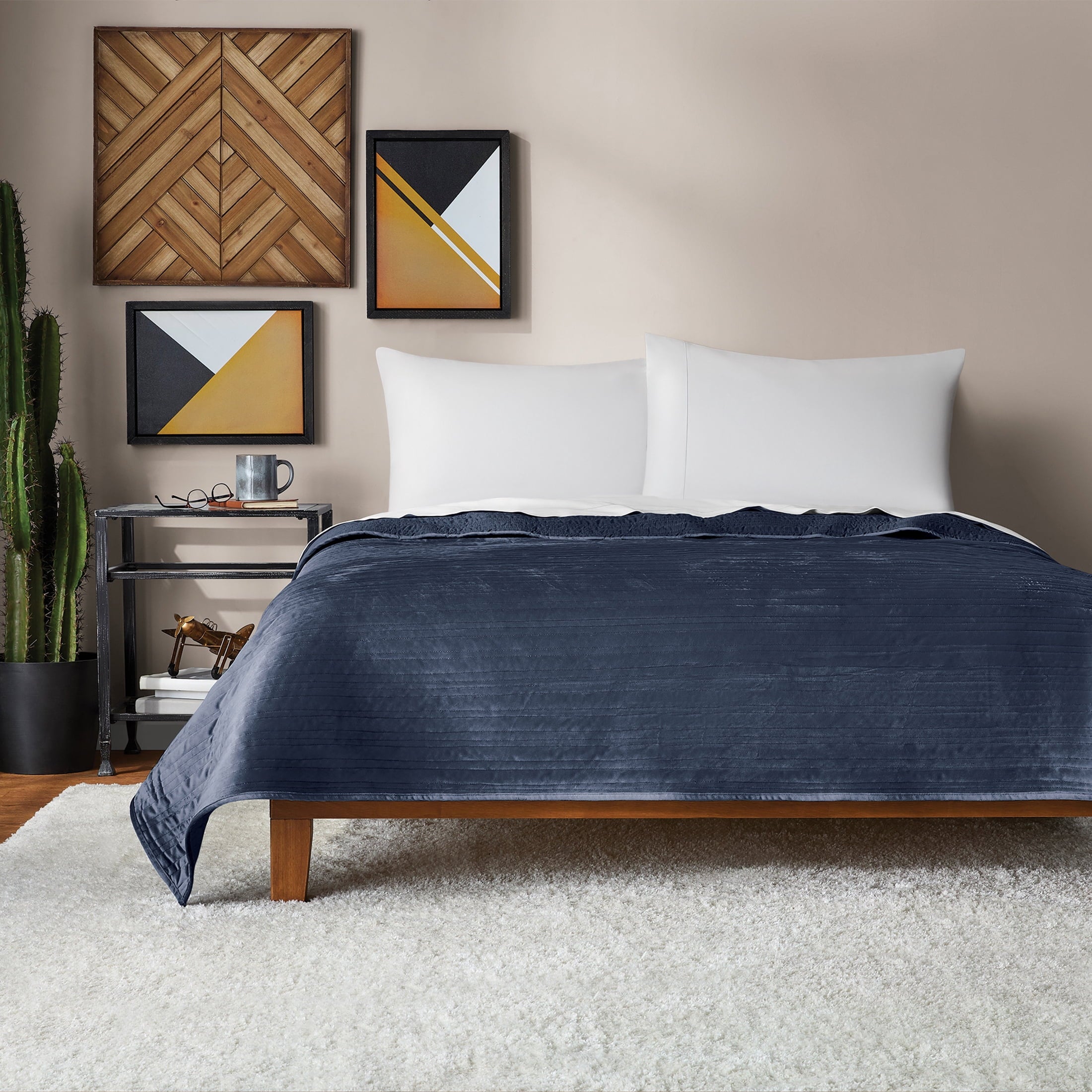Mainstays Soft Velvet Quilt