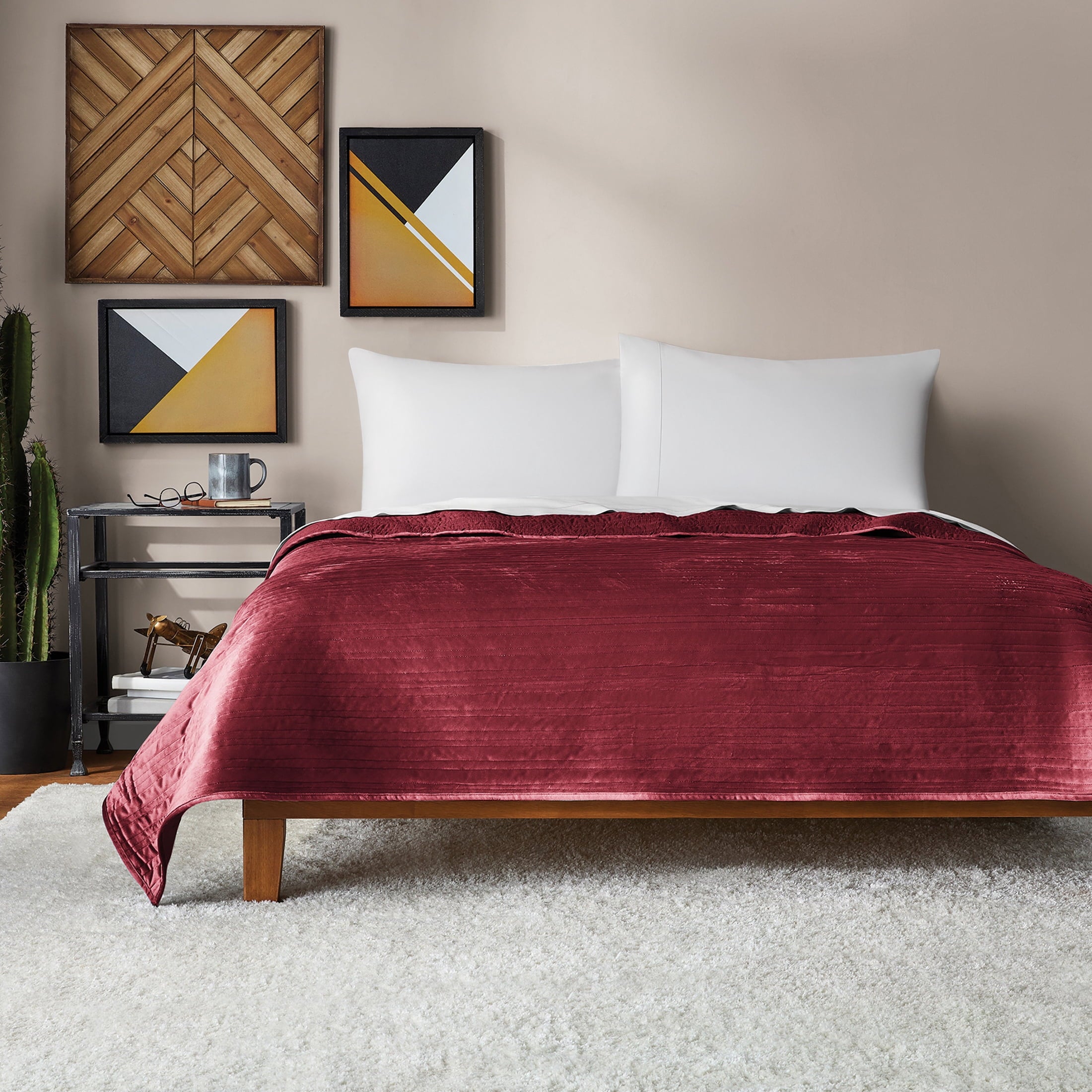 Mainstays Soft Velvet Quilt