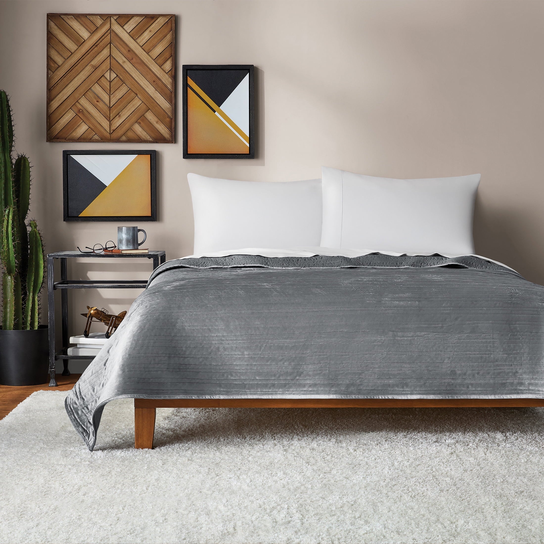 Mainstays Soft Velvet Quilt