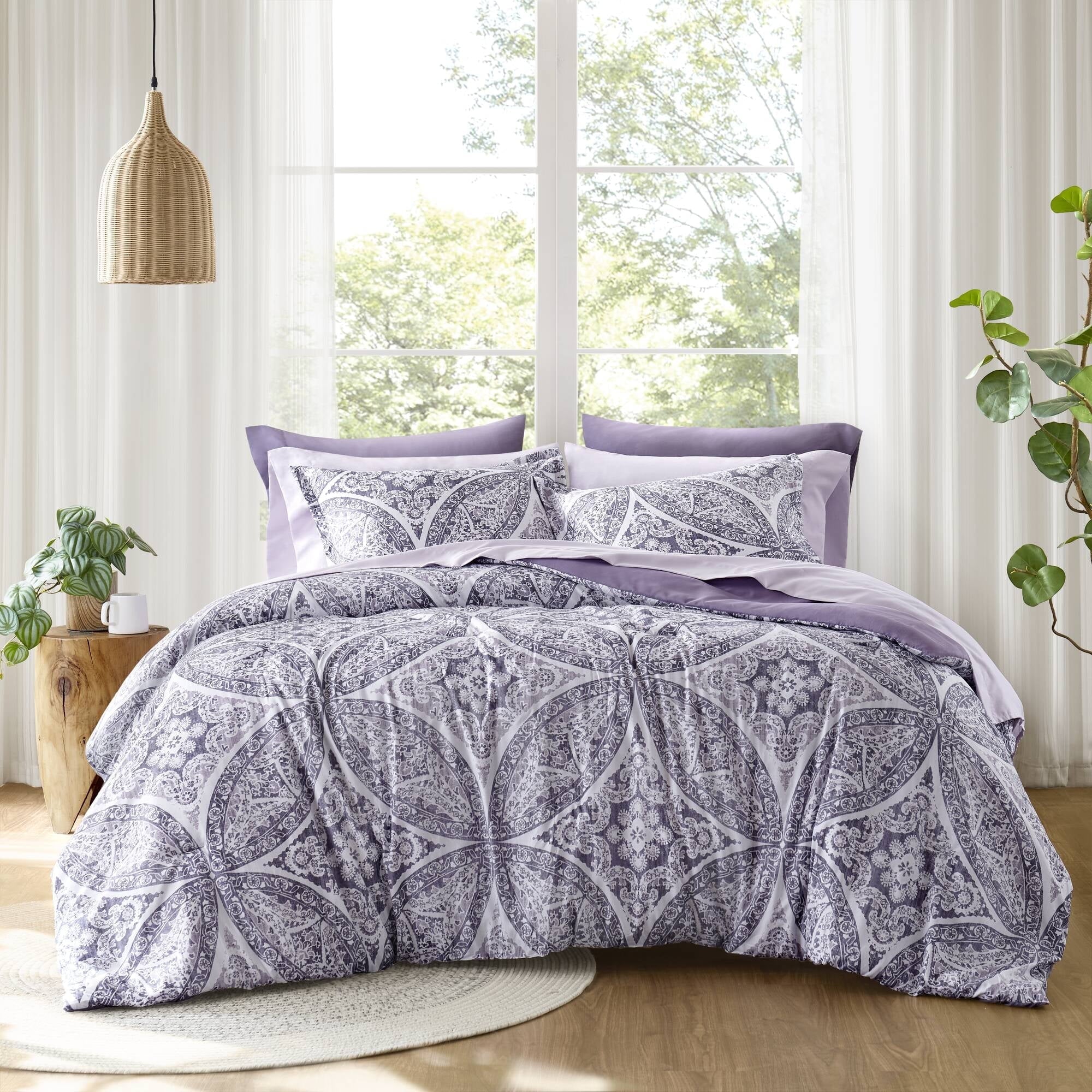 Regency Heights Queen Size Comforter Set 9 Piece Bed