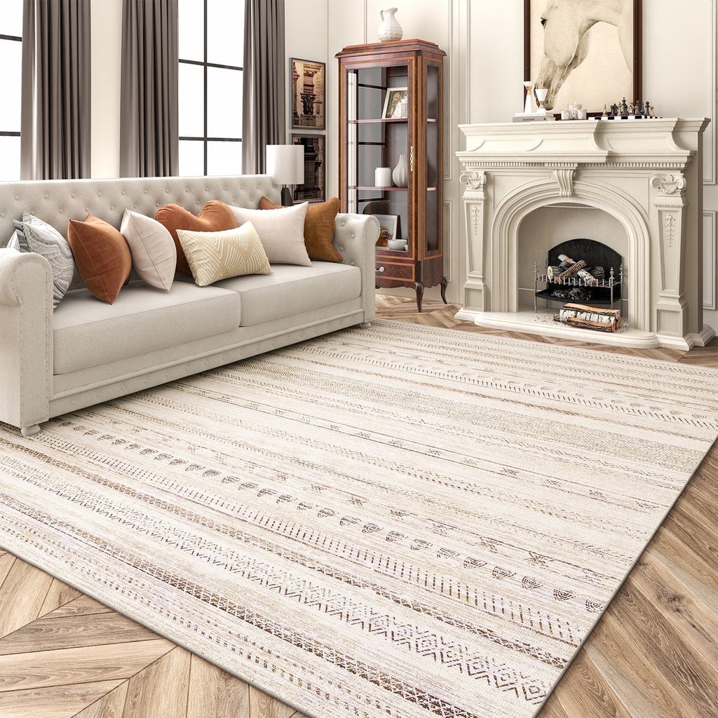 Vunate 5'X7' Area Rugs For Living Room Washable Rugs